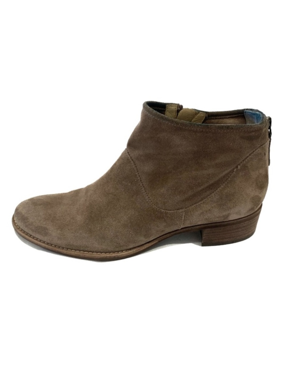 Paul Green Taupe Suede Ankle Bootie